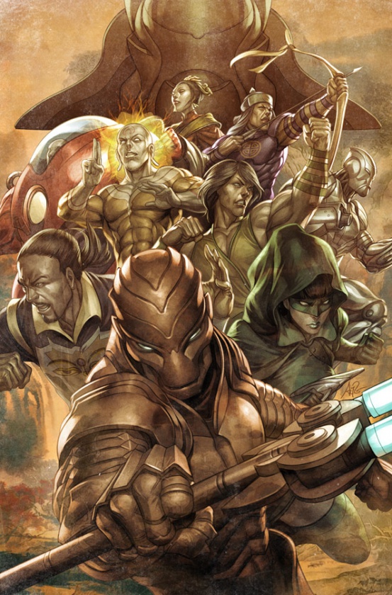 Los increíbles chicos del mundo del cómic de Artgerm 22 Los increíbles chicos del mundo del cómic de Artgerm