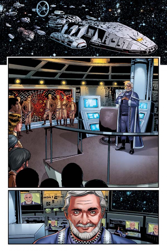 'Battlestar Galactica Death of Apollo': el cómic que continúa 'BSG 1980'
