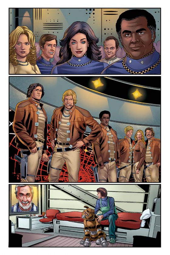 'Battlestar Galactica Death of Apollo': el cómic que continúa 'BSG 1980'