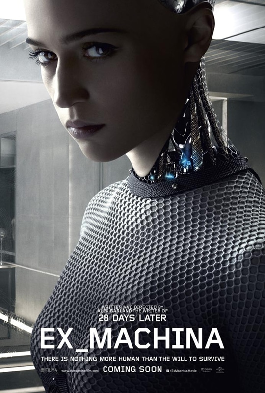 Tráiler y pósters de 'Ex Machina' de Alex Garland