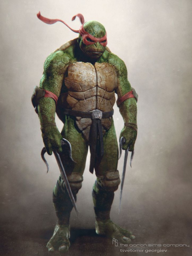 Arte conceptual de la película 'Teenage Mutant Ninja Turtles' 4 Michael Bay, Teenage Mutant Ninja Turtles, Tsvetomir Georgiev