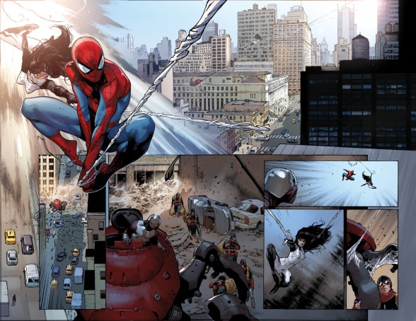 Primer vistazo al inicio de 'Spider-Verse' 7 Primer Vistazo a Spider-Verse 06