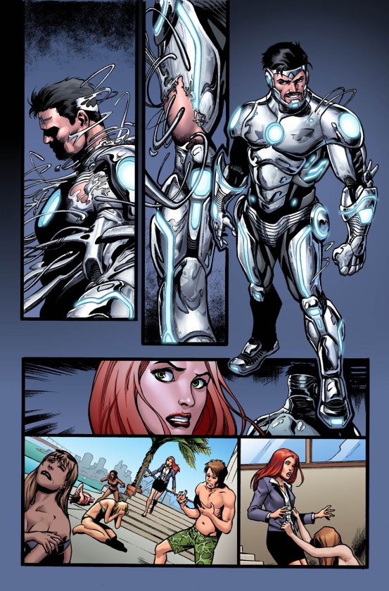 Tony Stark está a tope en 'Superior Iron Man #1' 3 Superior Iron Man