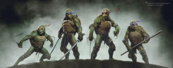 Arte conceptual de la película 'Teenage Mutant Ninja Turtles' 3 Michael Bay, Teenage Mutant Ninja Turtles, Tsvetomir Georgiev