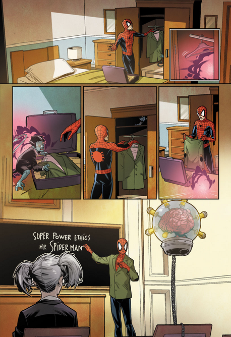 Nuevas imágenes de 'Spiderman & The X-Men' #1