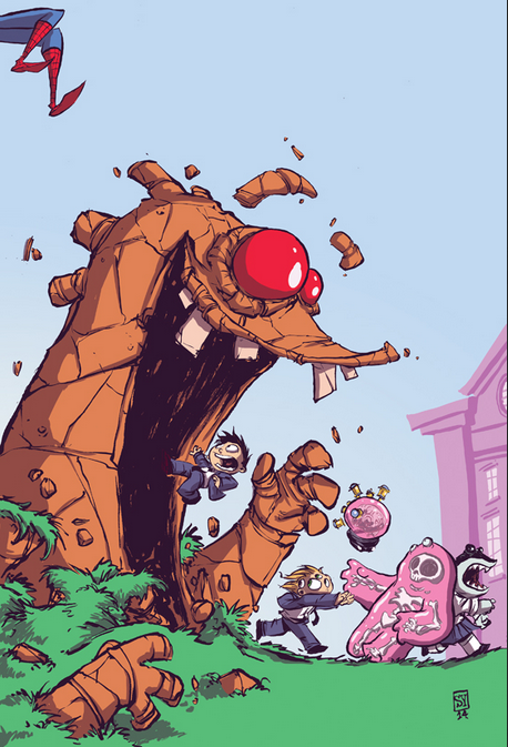Nuevas imágenes de 'Spiderman & The X-Men' #1