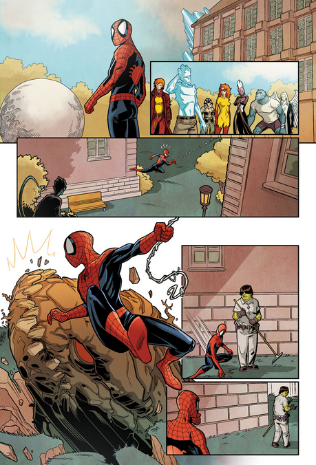 Nuevas imágenes de 'Spiderman & The X-Men' #1