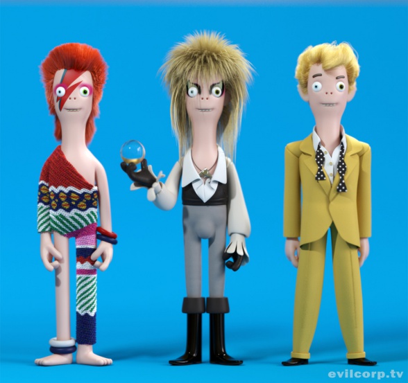 Figuras de vinilo de A Large Evil Corporation 7 Figuras de vinilo A Large Evil Corporation