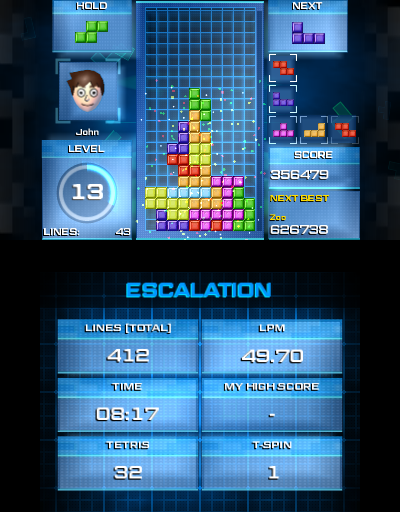 Una nueva versión de 'Tetris' llega a Nintendo 3DS