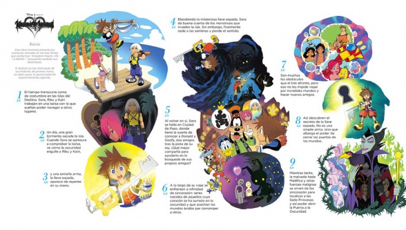 'Kingdom Hearts HD 2.5 Remix' presenta su manga virtual 2 infografía, Kingdom Hearts HD 2.5 Remix, Square Enix