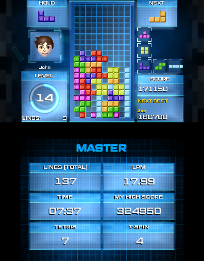 Una nueva versión de 'Tetris' llega a Nintendo 3DS
