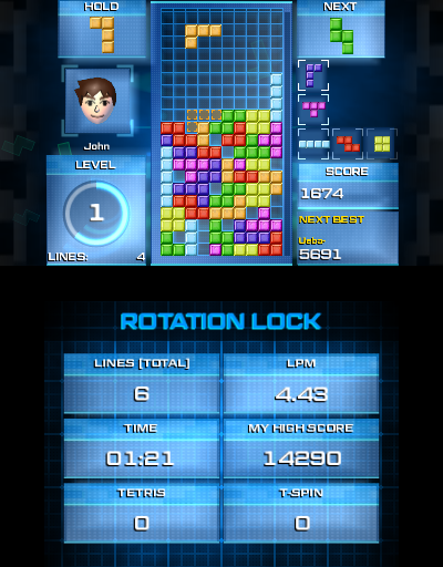Una nueva versión de 'Tetris' llega a Nintendo 3DS