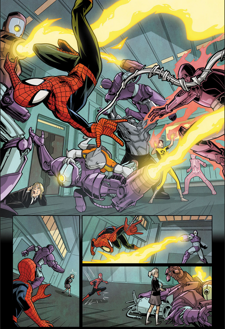 Nuevas imágenes de 'Spiderman & The X-Men' #1