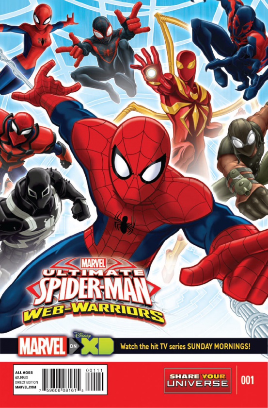 Primer vistazo a 'Marvel Universe Ultimate Spider-Man: Web Warriors #1' Marvel Universe Ultimate Spider-Man: Web Warriors