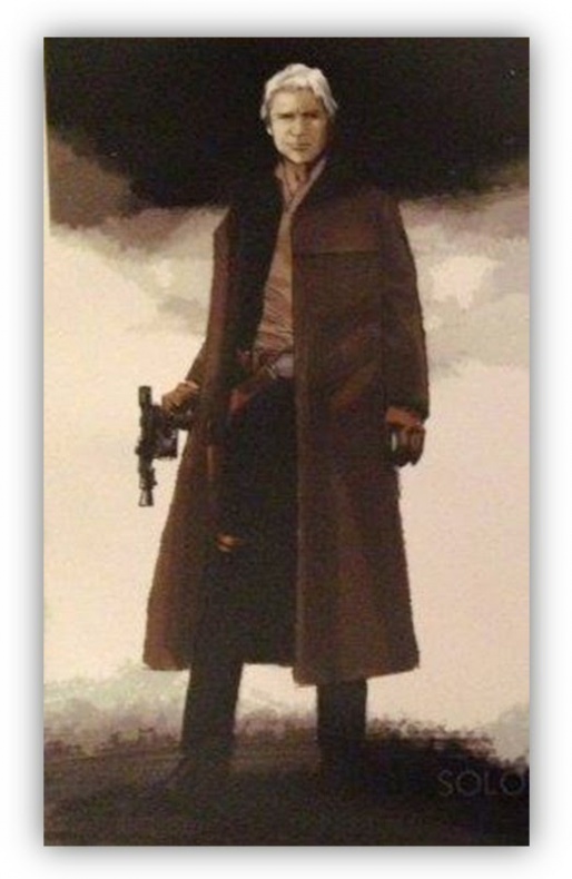 Primeros diseños de Han Solo y Chewbacca en 'Star Wars: El despertar de la fuerza'