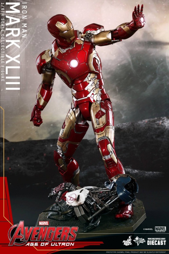 Así será Iron Man en 'Vengadores: La era de Ultrón' 5 Era de Ultrón, Hot Toys, Iron Man, Vengadores