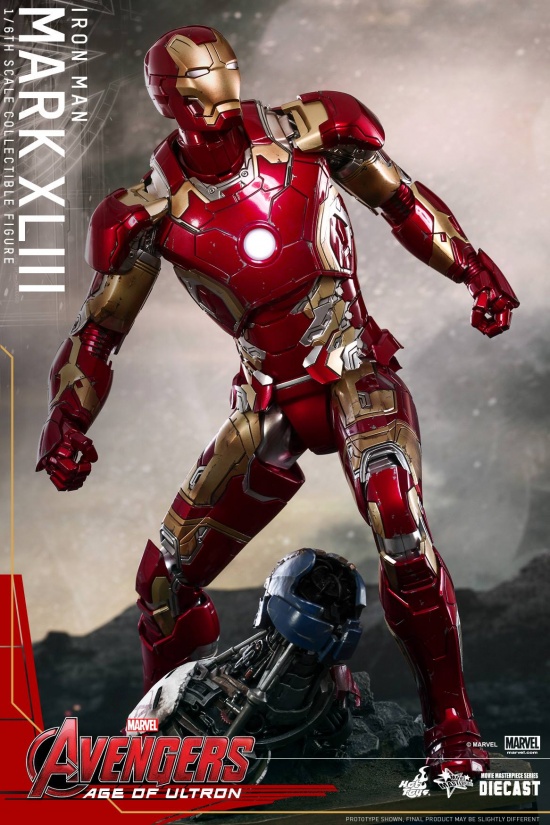 Así será Iron Man en 'Vengadores: La era de Ultrón' 4 Era de Ultrón, Hot Toys, Iron Man, Vengadores