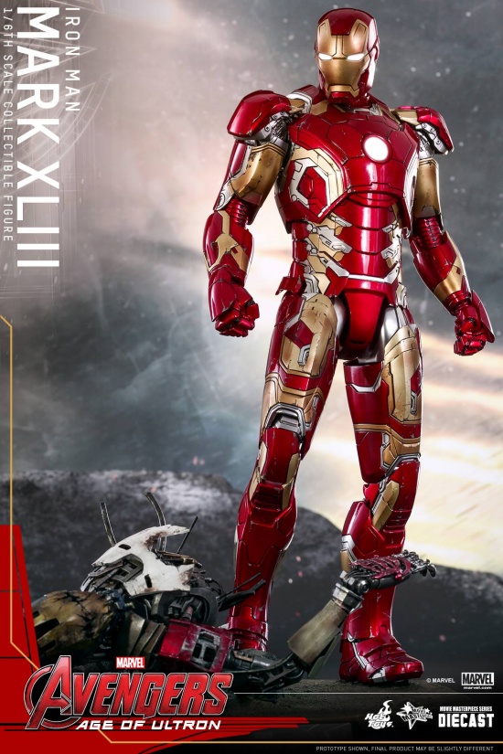 Así será Iron Man en 'Vengadores: La era de Ultrón' 3 Era de Ultrón, Hot Toys, Iron Man, Vengadores