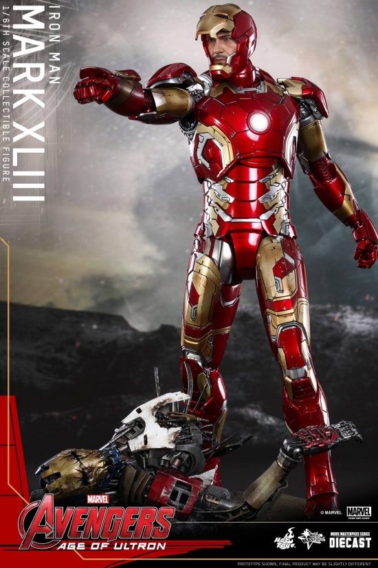 Así será Iron Man en 'Vengadores: La era de Ultrón' 2 Era de Ultrón, Hot Toys, Iron Man, Vengadores