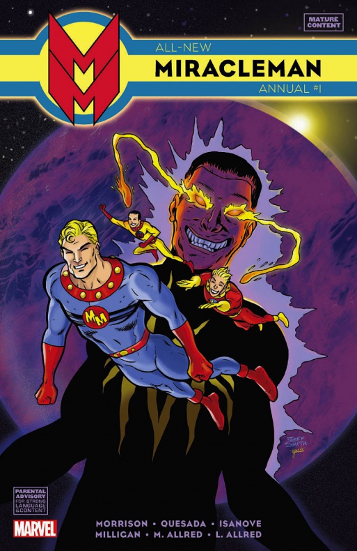 Vista previa de 'All-New Miracleman Annual' #1 3 Grant Morrison, Joe Quesada, Marvel, Miracleman