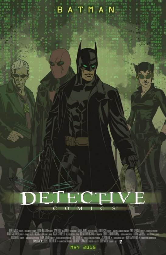 En marzo DC usará pósters de cine para sus portadas alternativas 15 Portada alternativa Detective Comics