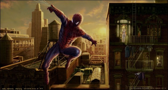 'Spider-Man 2', 'Los 4 Fantásticos 2' y 'Daredevil' en imágenes conceptuales 2 Spidey-001