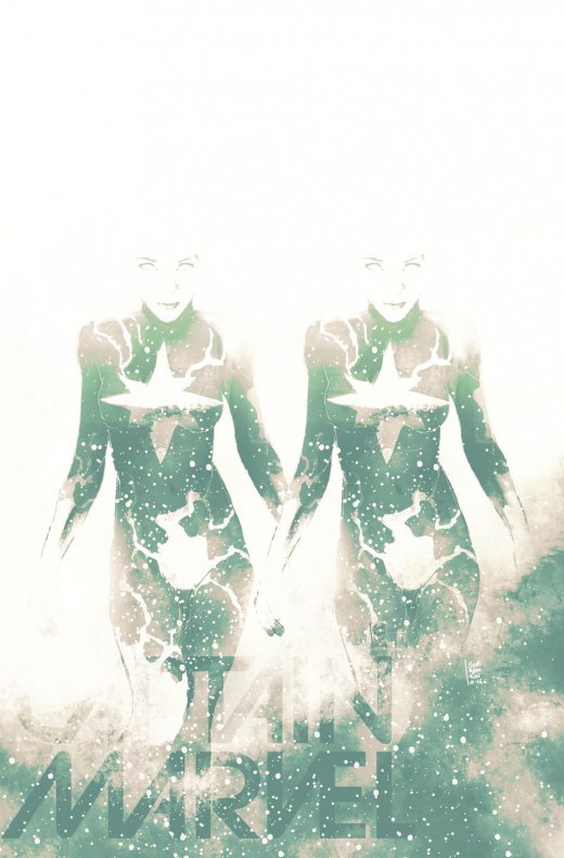 Captain Marvel 14 Variant Cover Cosmically Enhanced