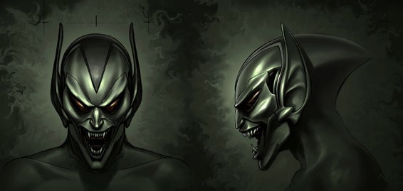 Arte conceptual del Spiderman de Sam Raimi 2 Diseños de Spiderman de Sam Raimi