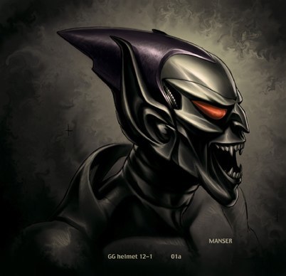 Arte conceptual del Spiderman de Sam Raimi 3 Diseños de Spiderman de Sam Raimi