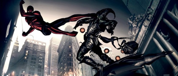 Arte conceptual del Spiderman de Sam Raimi 12 Diseños de Spiderman de Sam Raimi