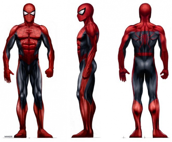 Arte conceptual del Spiderman de Sam Raimi 14 Diseños de Spiderman de Sam Raimi