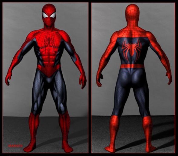 Arte conceptual del Spiderman de Sam Raimi 19 Diseños de Spiderman de Sam Raimi