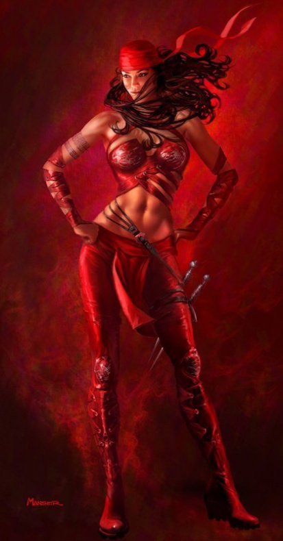 Así podría haber sido 'Daredevil' de Ben Affleck 15 Elektra