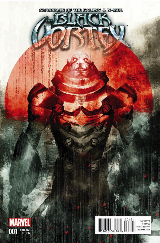 Guardians of the Galaxy & X-Men Black Vortex Alpha 1 Variant Cover Cosmically Enhanced