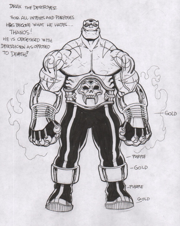 Rediseño de Drax