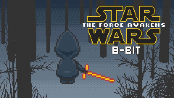 Star Wars - The Force Awakens (8 bits) The force awakens versión 8-bit