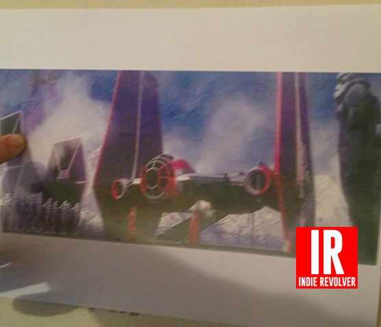 Concept art de los TIE Fighter de 'Star Wars: El despertar de la fuerza' 1 Tie Fighter Concept Art