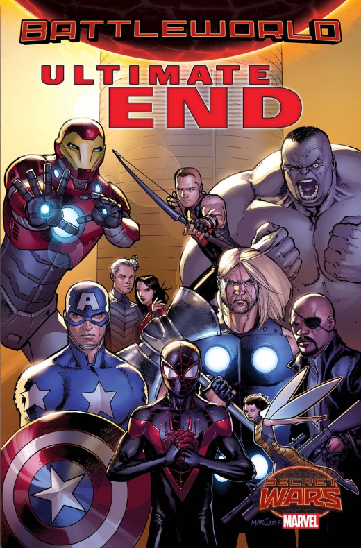 Ultimate End 1 - Portada alternativa por David Márquez