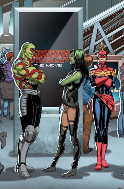 Welcome Home variant cover 14 - Guardians of the Galaxy 23