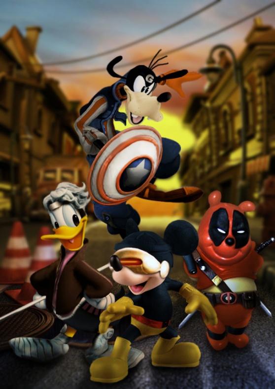 Marvel y Disney, más unidos que nunca 6 Disney, Donald, Goofy, Marvel, Mickey