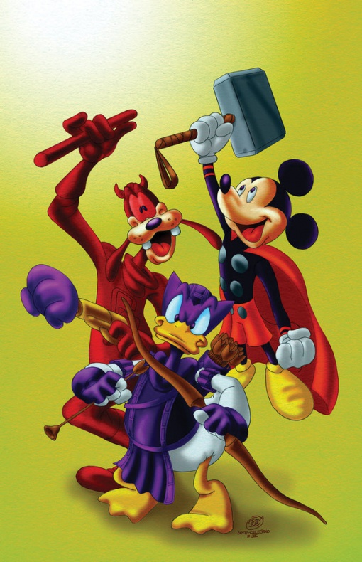 Marvel y Disney, más unidos que nunca 3 Disney, Donald, Goofy, Marvel, Mickey