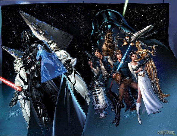 'Darth Vader' #1 alcanza las 300.000 reservas y muestra sus nuevas portadas 4 Darth Vader #1