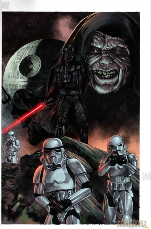 'Darth Vader' #1 alcanza las 300.000 reservas y muestra sus nuevas portadas 7 Darth Vader #1