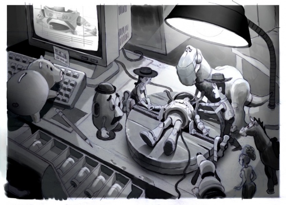 'Toy Story 3' iba a estar plagada de Transformers 5 toy story transformer