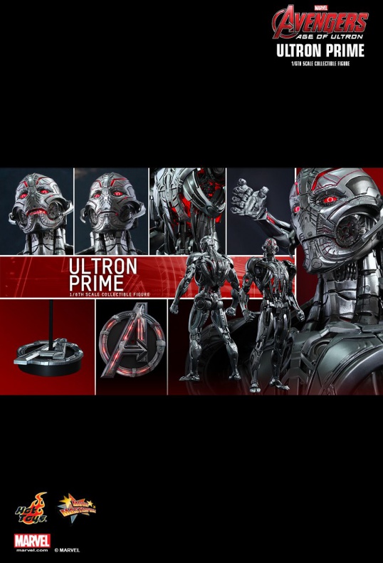 Hot Toys presenta su figura de Ultrón 9 Hot Toys presenta su figura de Ultrón