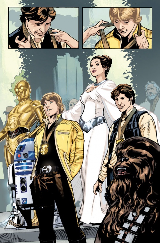 Primer vistazo a 'Princess Leia' #1