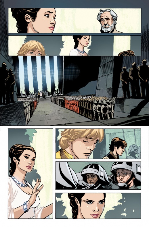 Primer vistazo a 'Princess Leia' #1
