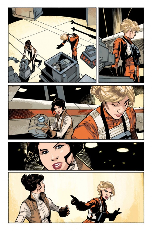 Primer vistazo a 'Princess Leia' #1
