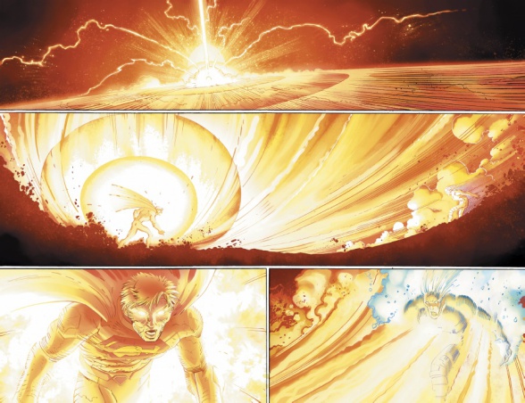 Superman añade un nuevo poder a su lista 9 DC Comics, Geoff Johns, John Romita Jr., Superman #38
