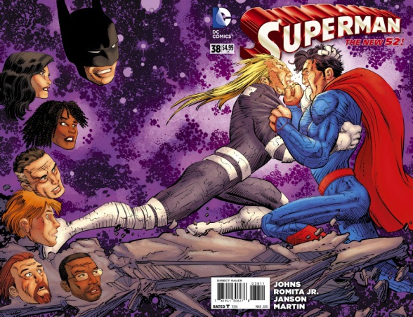 Superman añade un nuevo poder a su lista 3 DC Comics, Geoff Johns, John Romita Jr., Superman #38